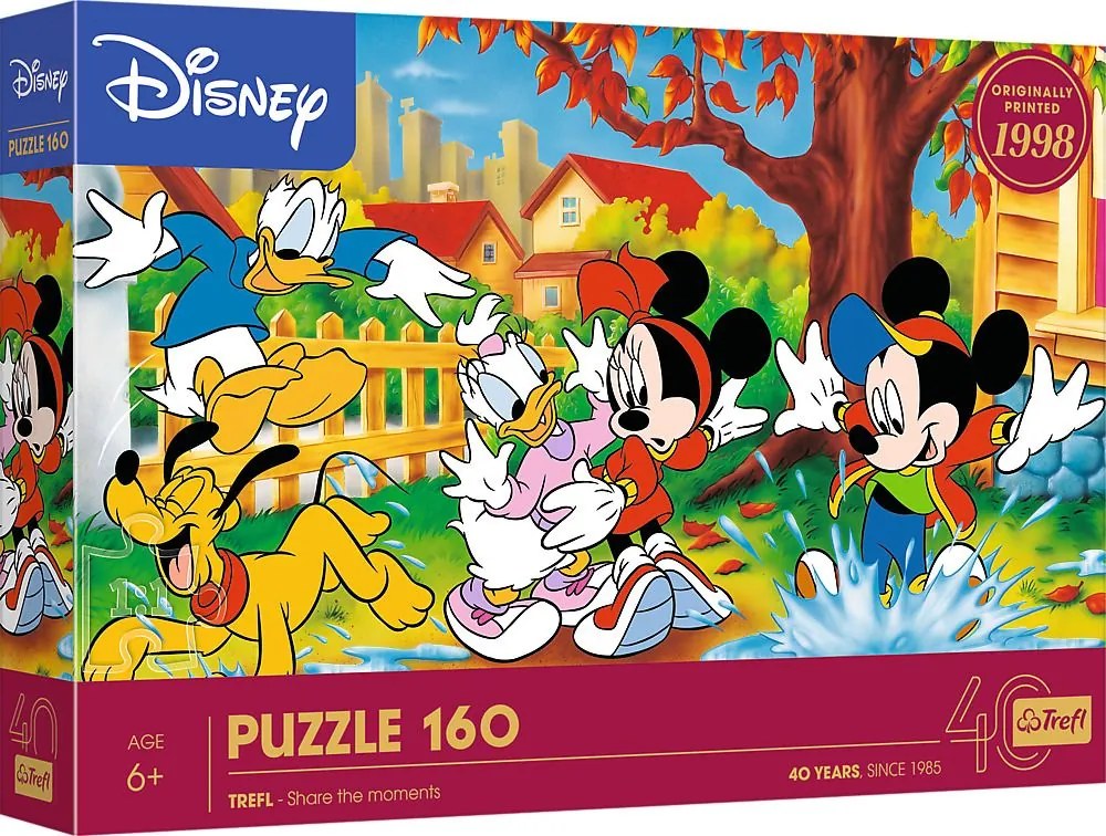 TREFL Puzzle Hranie v kalužiach 160 dielikov