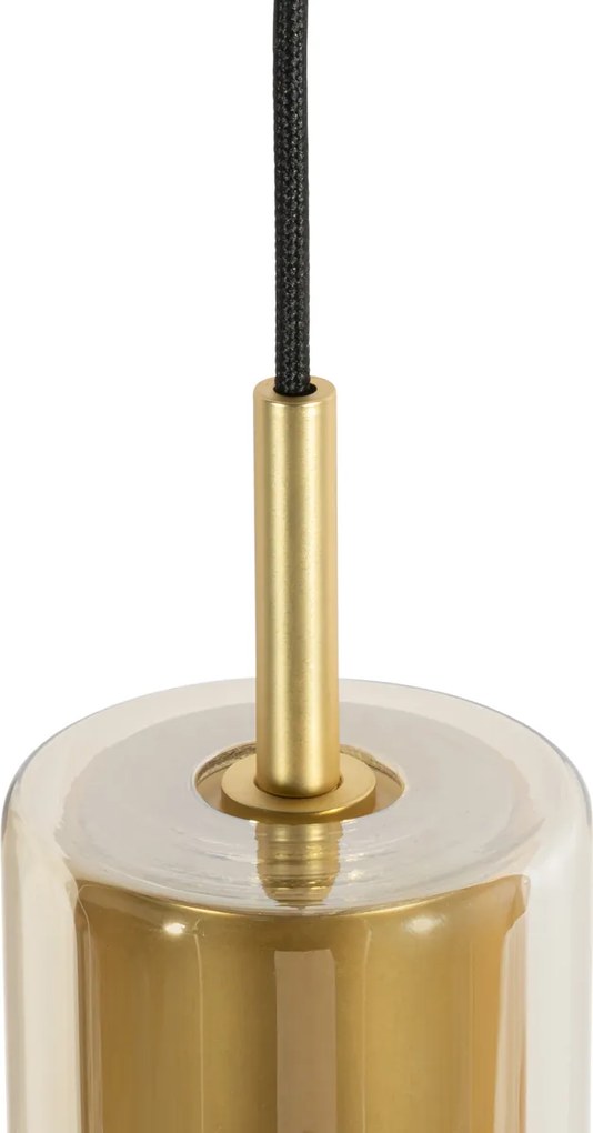 Moderné zavesené svietidlo zlaté pre 1-fázový koľajnicový systém - Iconic Lloyd