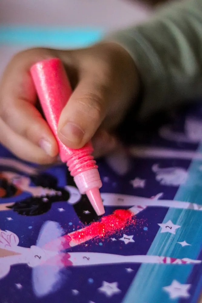 Detský ateliér midi - baletky a trblietky