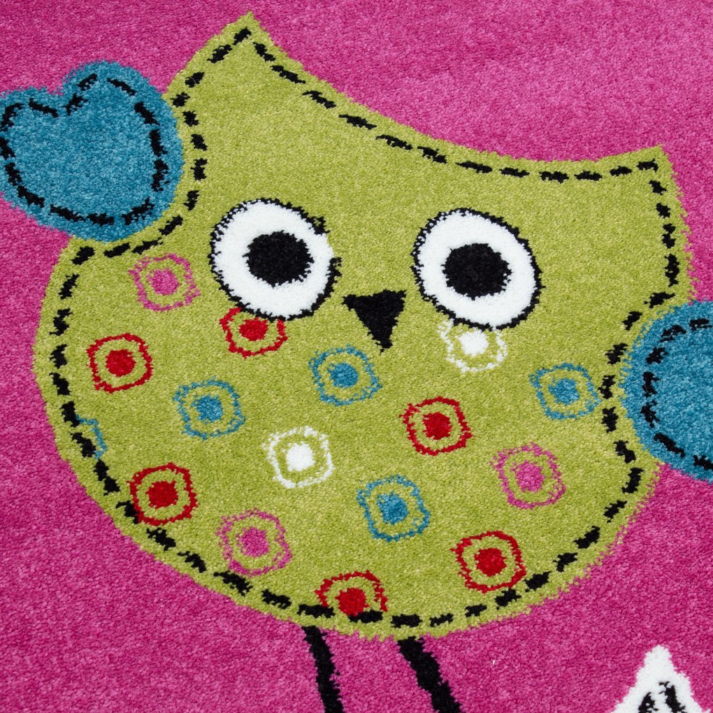 Ayyildiz, Kusový koberec Kids 420 lila, 160x230, fialová, detská izba