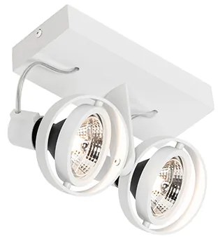 Moderné bodové svetlo biele 2-žiarovkové - Master 70