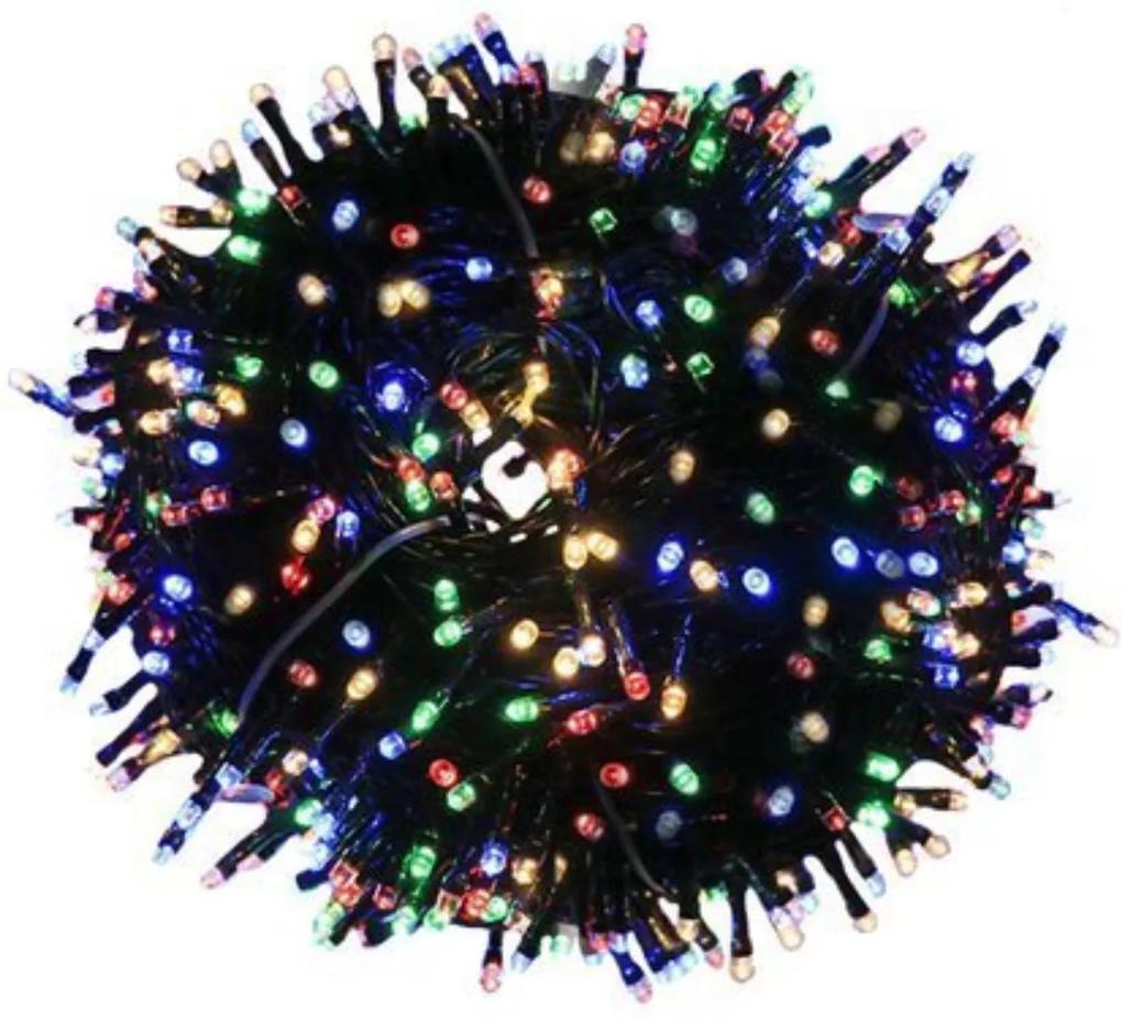 Vianočné osvetlenie 300 LED 33m viacfarebné | 8 režimov