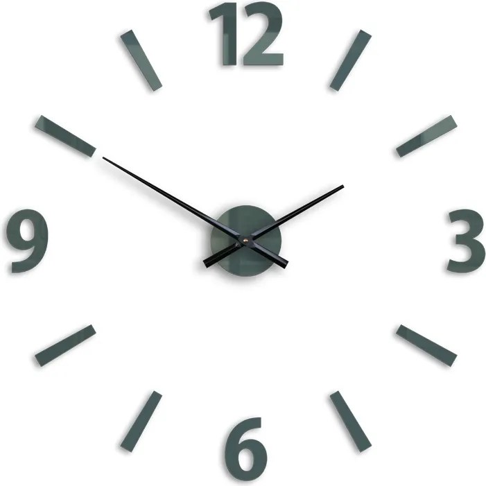 Moderné nástenné hodiny KLAUS GRAY HMCNH061-gray