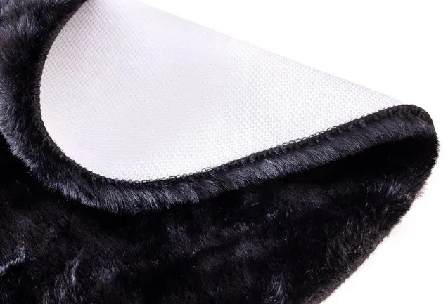 Kúpeľňový koberček MOYO MO 06-32 čierny