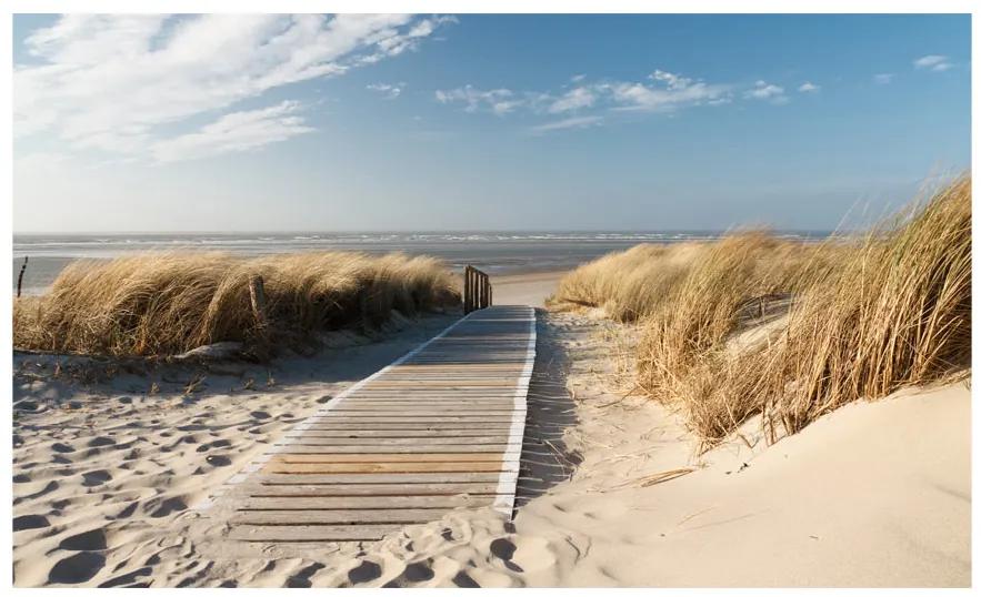 Artgeist Fototapeta - North Sea beach, Langeoog Veľkosť: 245x193, Verzia: Samolepiaca