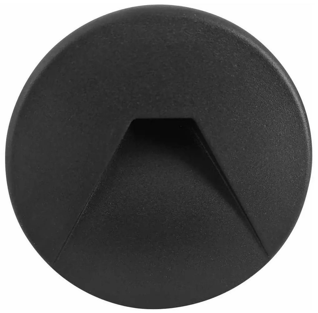 Vonkajšie schodiskové svietidlo DECENTLY LED/1,5W/230V IP44 čierna