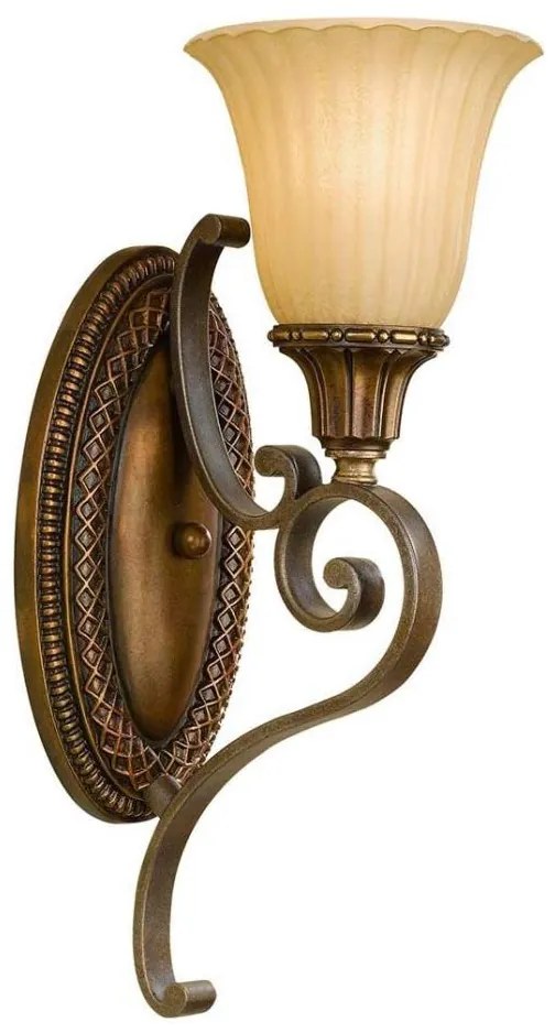 Feiss FE-KELHAM-HALL1 - Nástenné svietidlo KELHAM HALL 1xE27/60W/230V