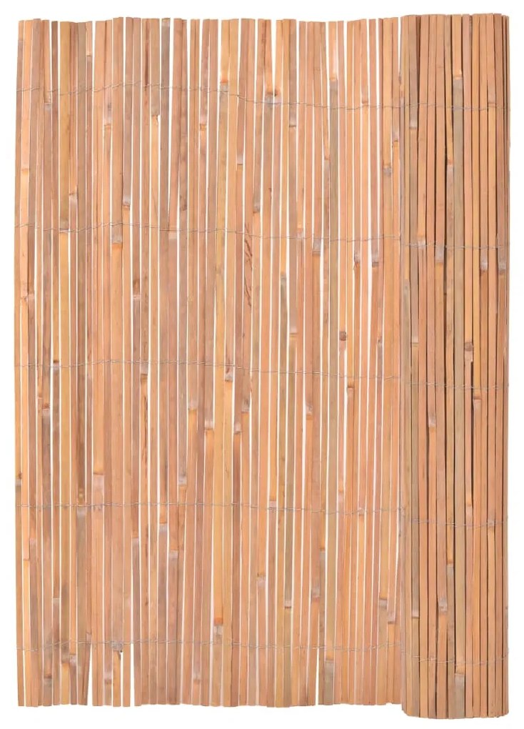 vidaXL Bambusový plot 200x400 cm