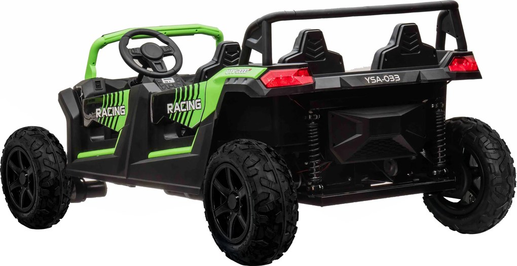 Ramiz 4-miestna bugina ATV RACING UTV2000 s lítium-iónovou batériou zelená