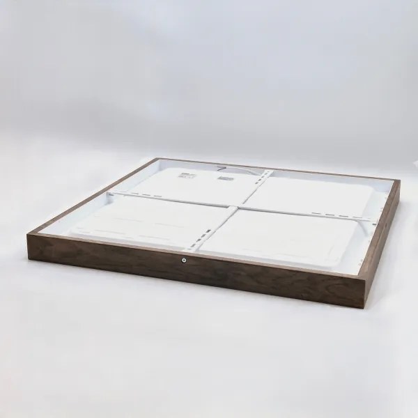 Brilagi-LED Kúpeľňové svietidlo WOODY FRAME LED/40W/230V 60x60 cm IP44 dub/orech