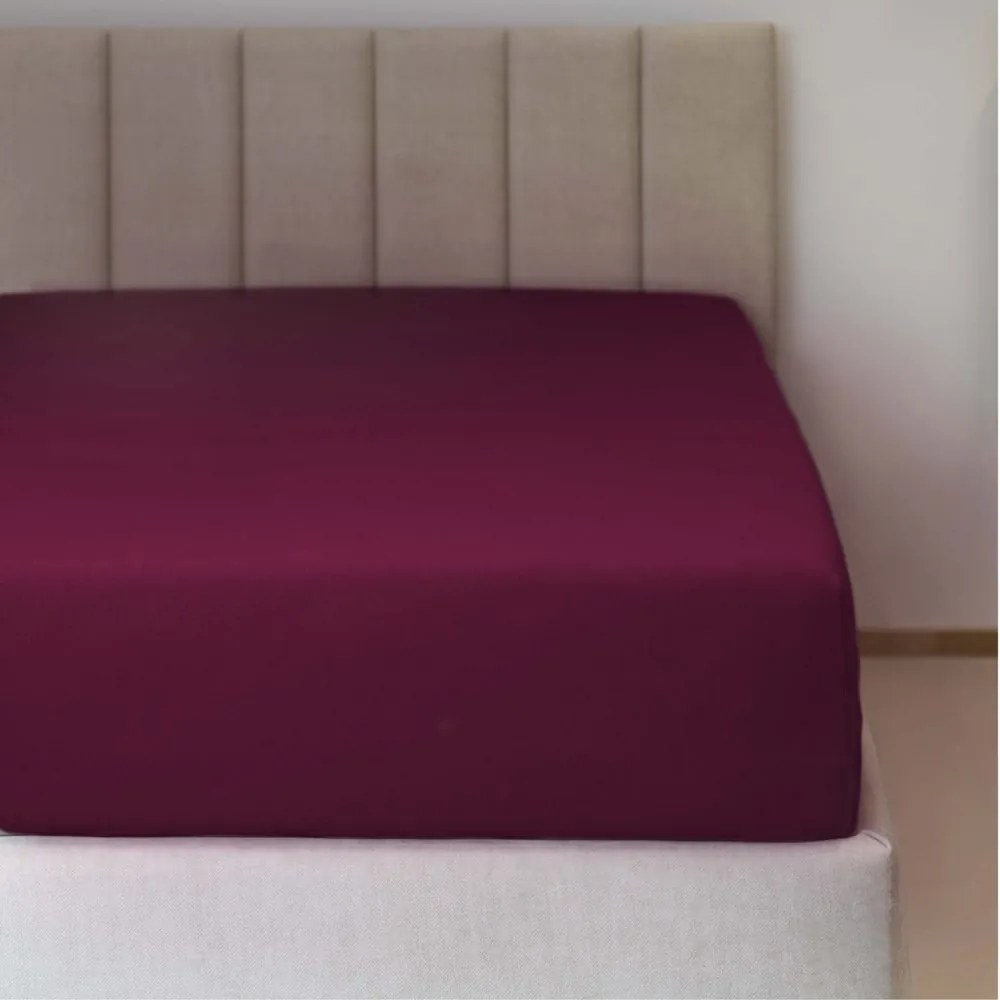 Polášek Jersey plachta s elastanom - Biela káva | 90 x 200 cm