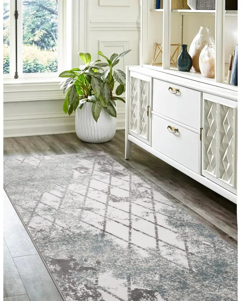 Behúň sivomodrý 80x250 cm Sensi Gepi – FD