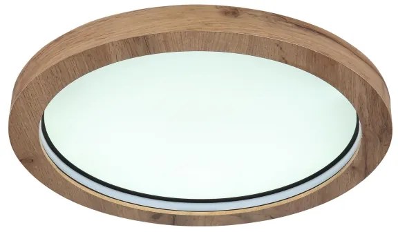 Globo 41374-24R - LED RGBW Stmievateľné stropné svietidlo BRANZA LED/24W/230V + DO