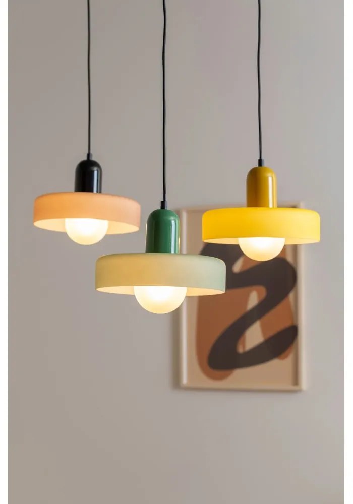 Zelené závesné svietidlo ø 25 cm Opaco Grato – Leitmotiv