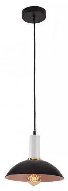 Zambelis 180052 - Luster na lanku 1xE27/40W/230V čierna