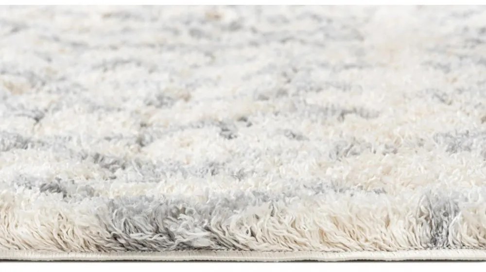 Kusový koberec shaggy Apache krémový 80x150cm