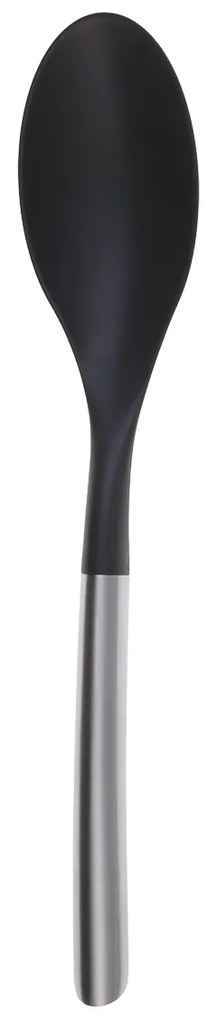 Pevná lyžica Nylon s rúčkou z nehrdzavejúcej ocele 35 cm - 596572