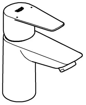 GROHE 32858001 - Umývadlová batéria BAUEDGE 147 mm lesklý chróm