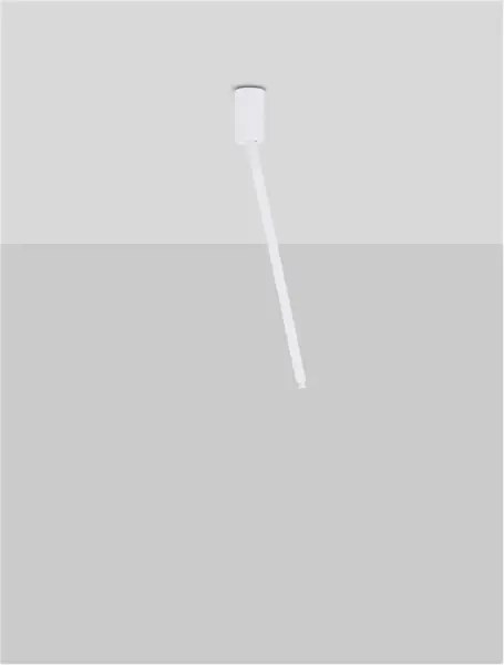 LED biele designové stropné svietidlo Ornos 50
