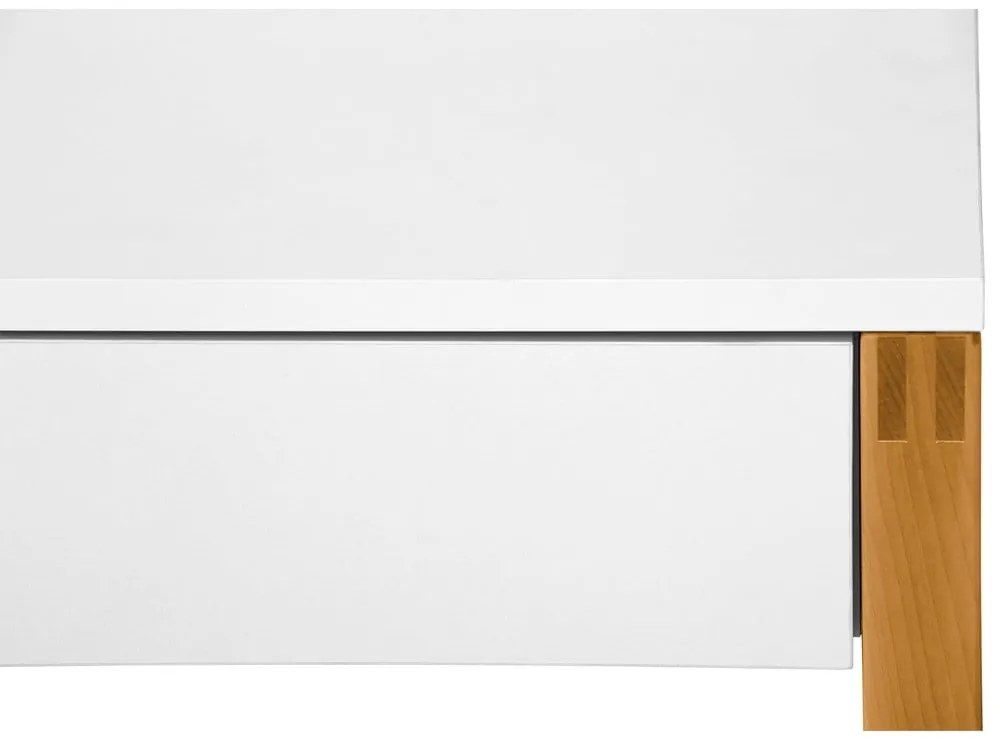 Pracovný stôl s bielou doskou Woodman NorthGate