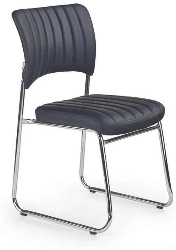 Halmar Konferenčná stolička Rapid, čierna