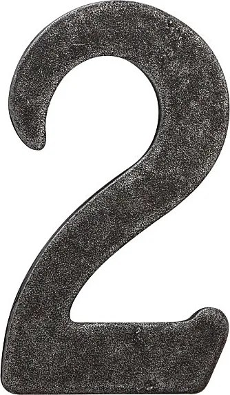 VÝPREDAJ Domovná číslica Cobra - 2 (kované)