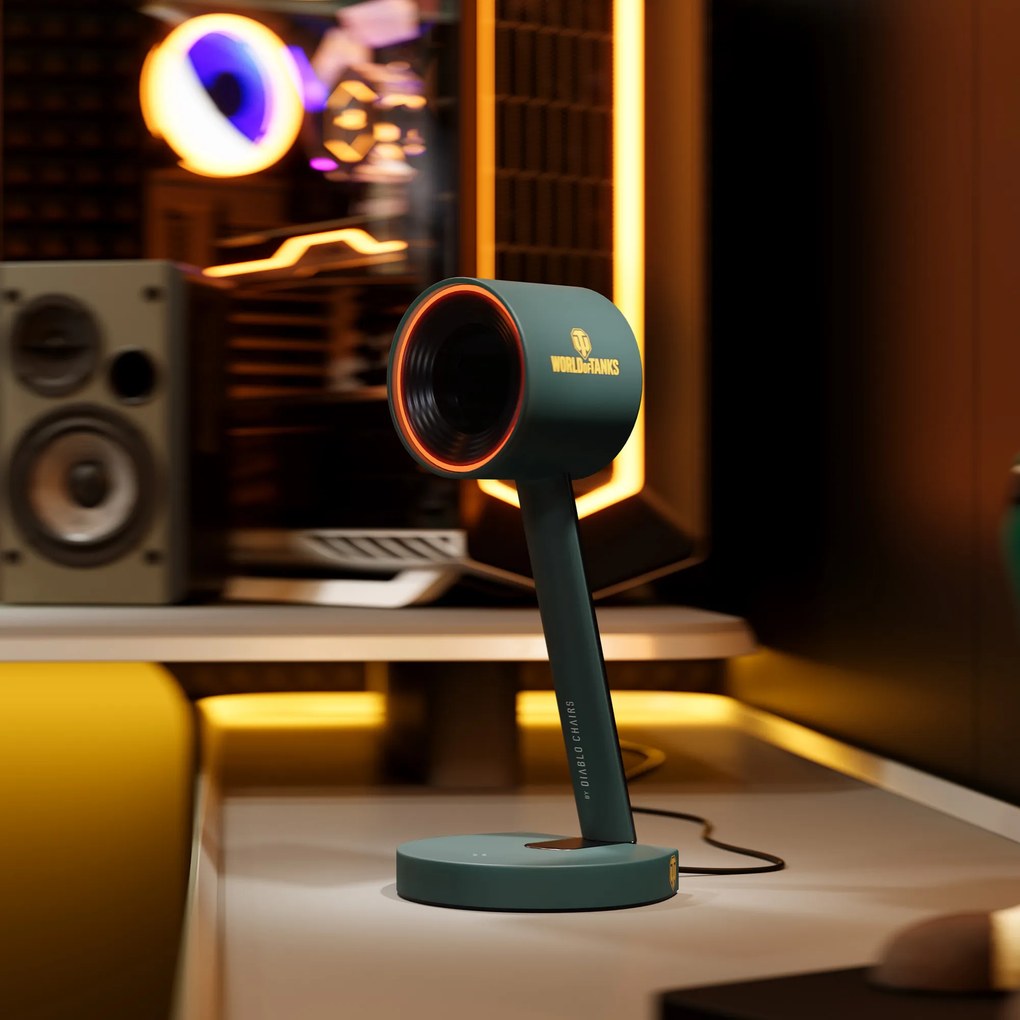Stojan na slúchadlá World of Tanks RGB