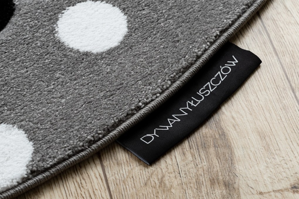 Okrúhly koberec PETIT DOLLY Ovečka, sivý