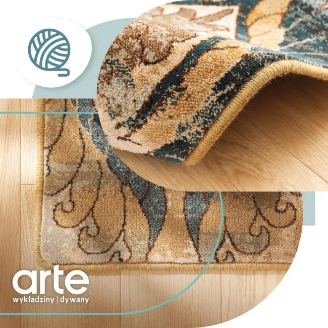 Koberec Dywilan Polonia Olivový Kamel