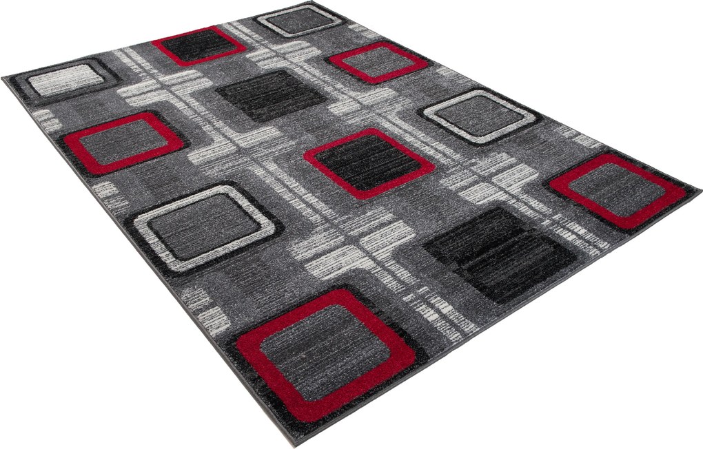 TA Koberec J383B ŠEDÁ JAWA O0X Rozmer: 80x150 cm