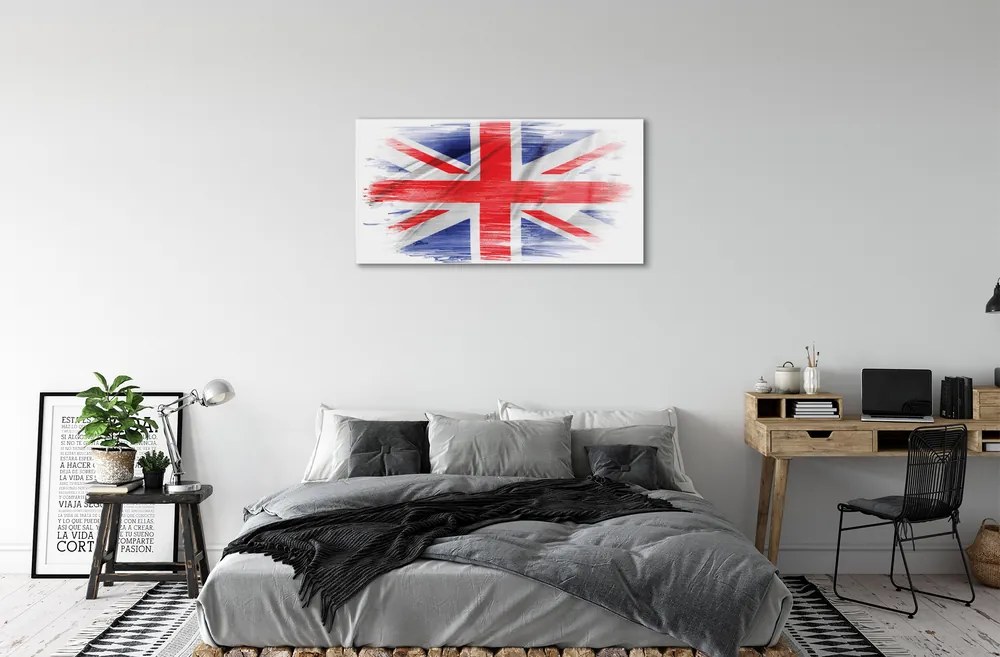 Obraz plexi Vlajka veľkej británie 100x50 cm