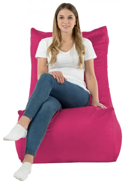 Moderné kreslo DISTINTO fuchsiové (OUTDOOR)