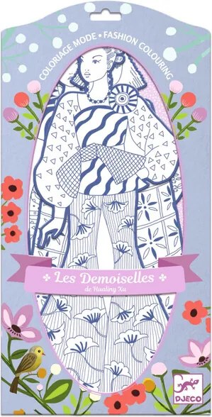 Djeco Veľké omaľovánky Laura a priateľky