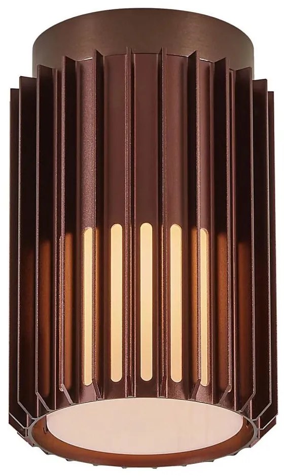 Nordlux - Vonkajšie stropné svietidlo ALUDRA 1xE27/15W/230V hnedá