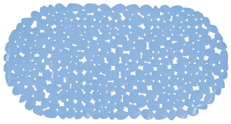 Spirella Protišmyková podložka do vane GALETS, modrá, 99 x 39 cm