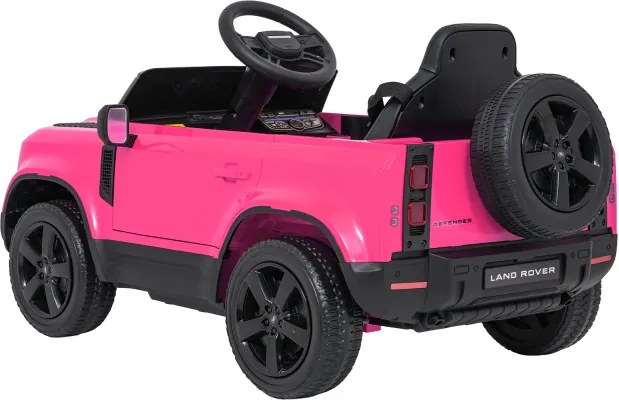 Elektrické autíčko Land Rover Defender ružové