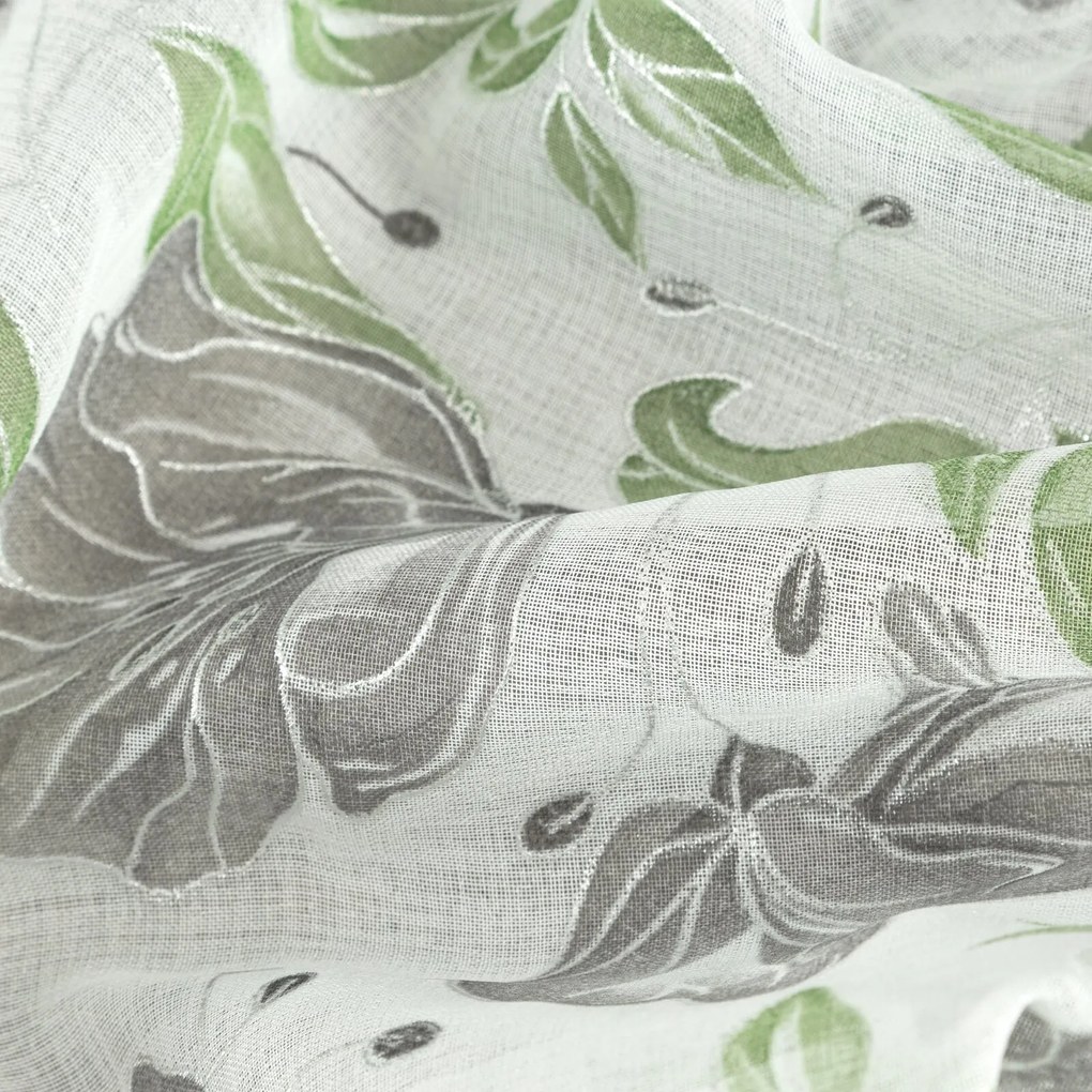 ZÁVES NA KRÚŽKOCH DARI 140X250 CM KVETY