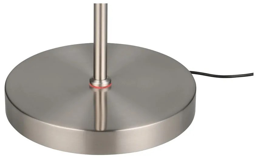 LED stojacia lampa v striebornej farbe (výška 160 cm) Moreno – Reality