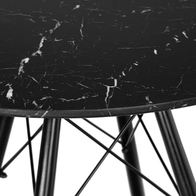 Jedálenský stôl PARIS čierny