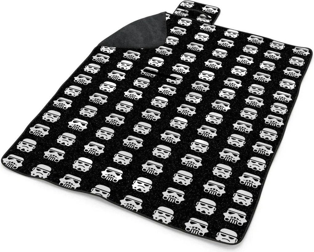 Sablio Plážová deka Star Wars Stormtrooper Pattern: 200x140 cm