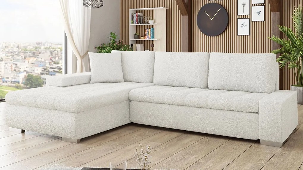 Rohová pohovka Herkules Premium, Dostupné poťahy: Otusso 14 + Otusso 14 + Sorriso 04