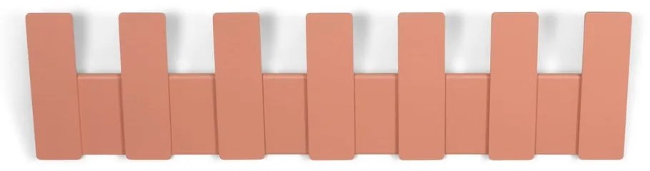 Kovový nástenný vešiak v lososovej farbe Angle – Spinder Design