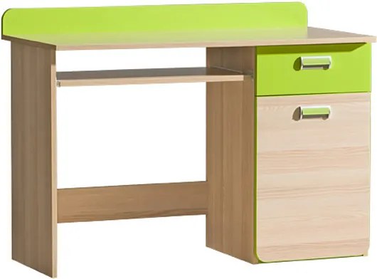 Písací stôl LIMO L10, zelený