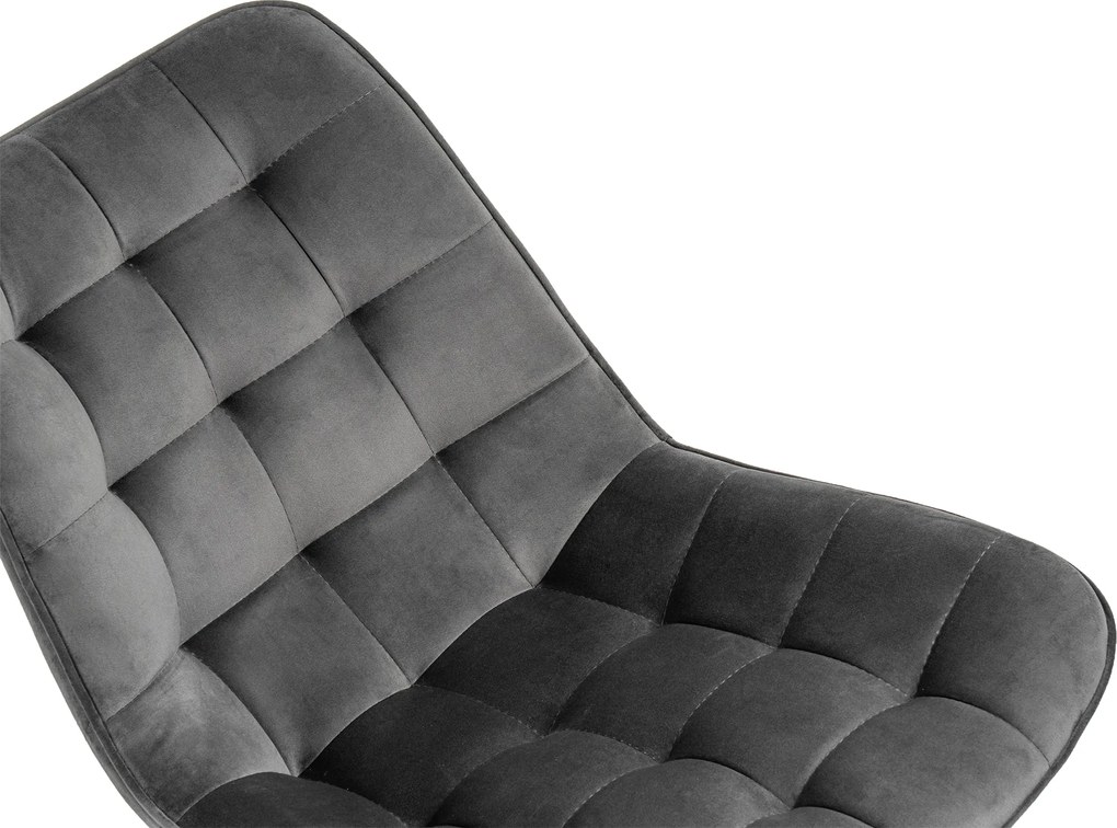 Noela Zamatová jedálenská stolička BELLA šedá