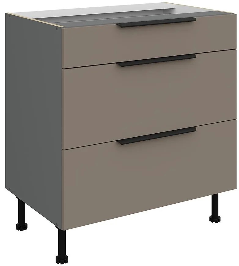 Kuchynská skrinka Aria-Ta/Ant Anti Fingerprint 80d 3s Bb