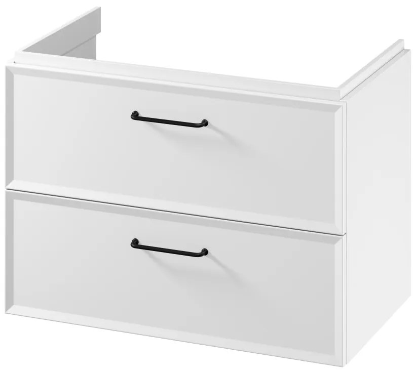 Cersanit Mille, umývadlová skrinka 794x446x551 mm, biela matná, S1021-004