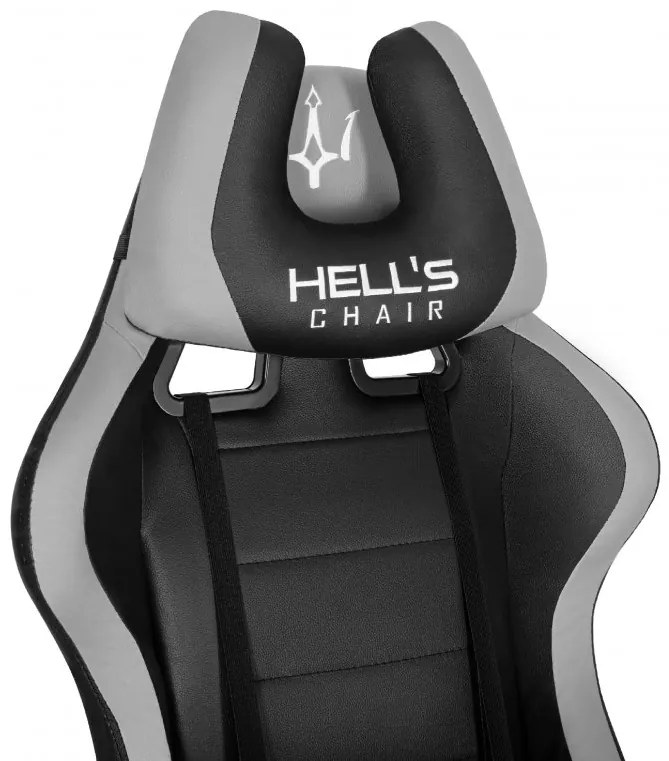 Hells Herná stolička Hell's Chair HC-1039 Grey