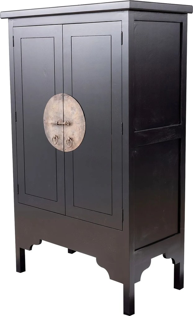 Kredenc Modern 104 x 56 x 170 cm black