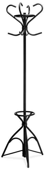 Stojanový vešiak LIVIO čierny