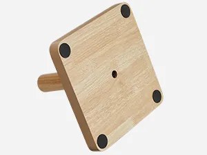 Predsieňový vešiak Vasagle Rokka výškovo nastaviteľný hnedý